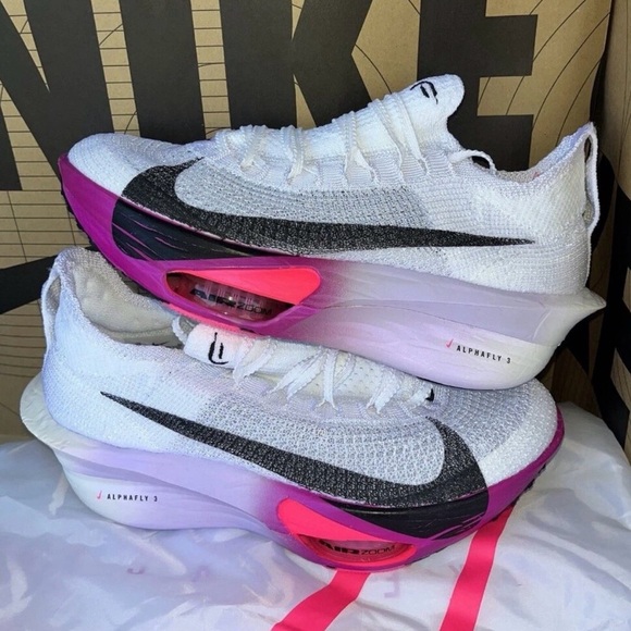 Nike Air Zoom 🔥 Alphafly Next% 3 White Grape Purple Men’s FD8315-100 - Picture 10 of 13